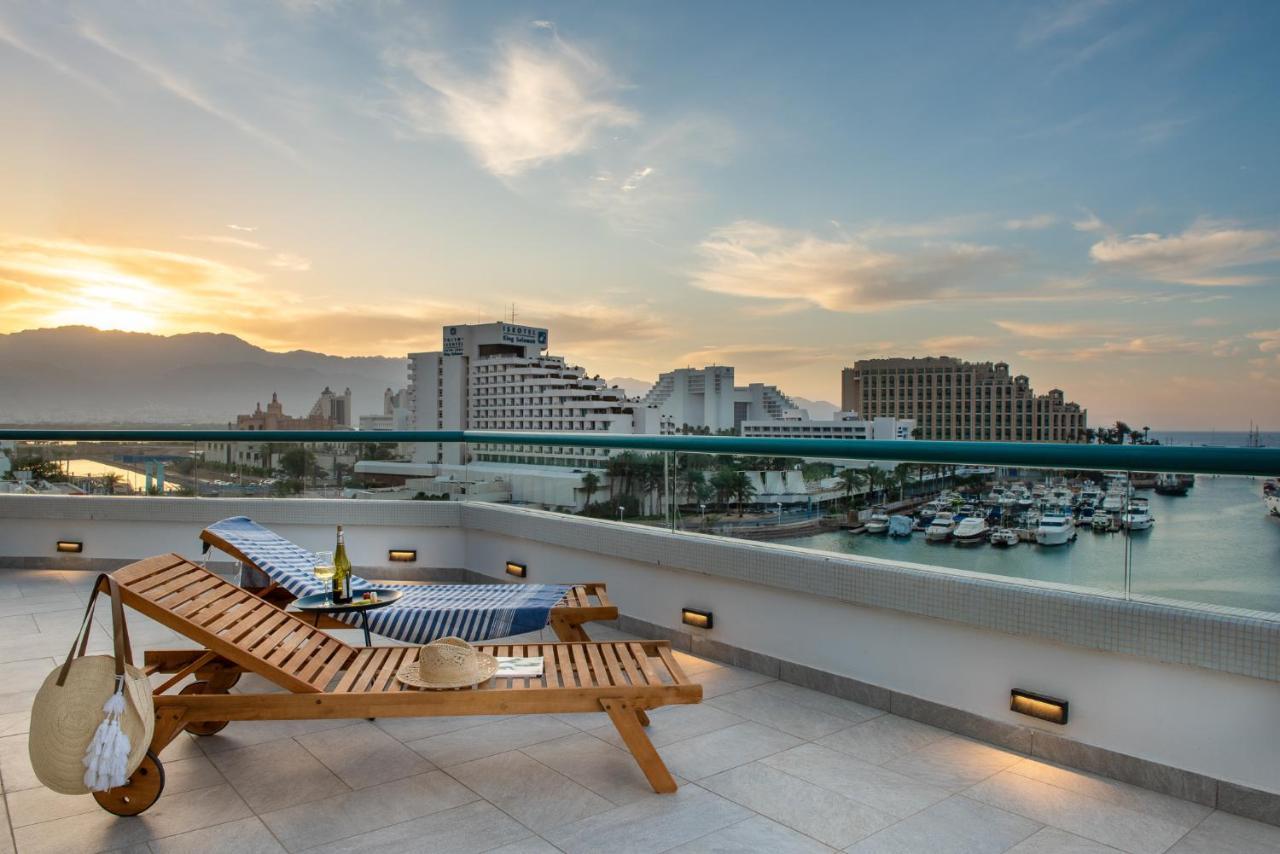 Vert Hotel Eilat By Afi Hotels المظهر الخارجي الصورة View from the rooftop